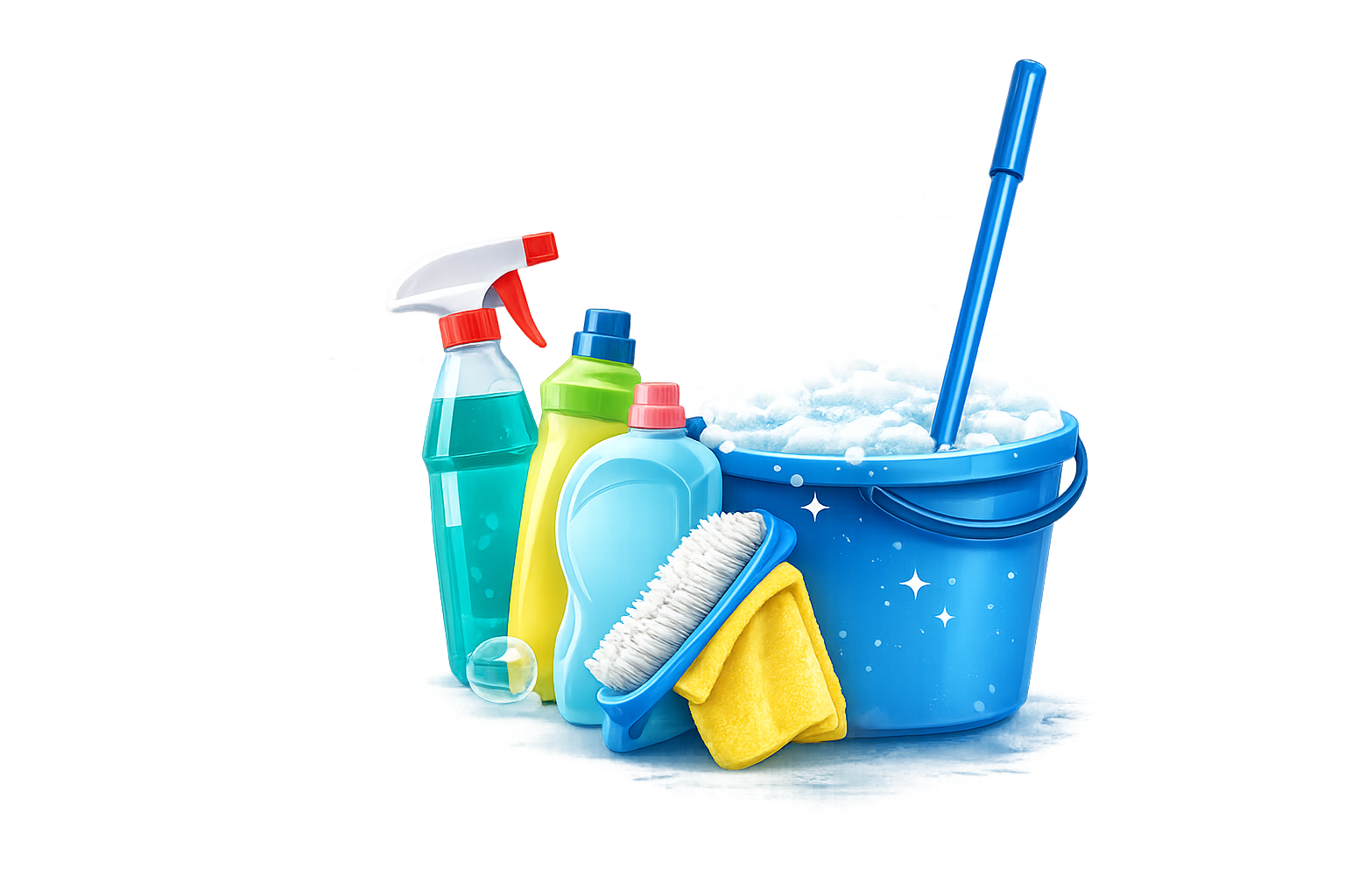 Cleaning illustration